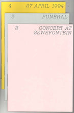 Load image into Gallery viewer, Santu Mofokeng: Stories: 2: Concert in Sewefontein, 3: Funeral, 4: 24 April 1994