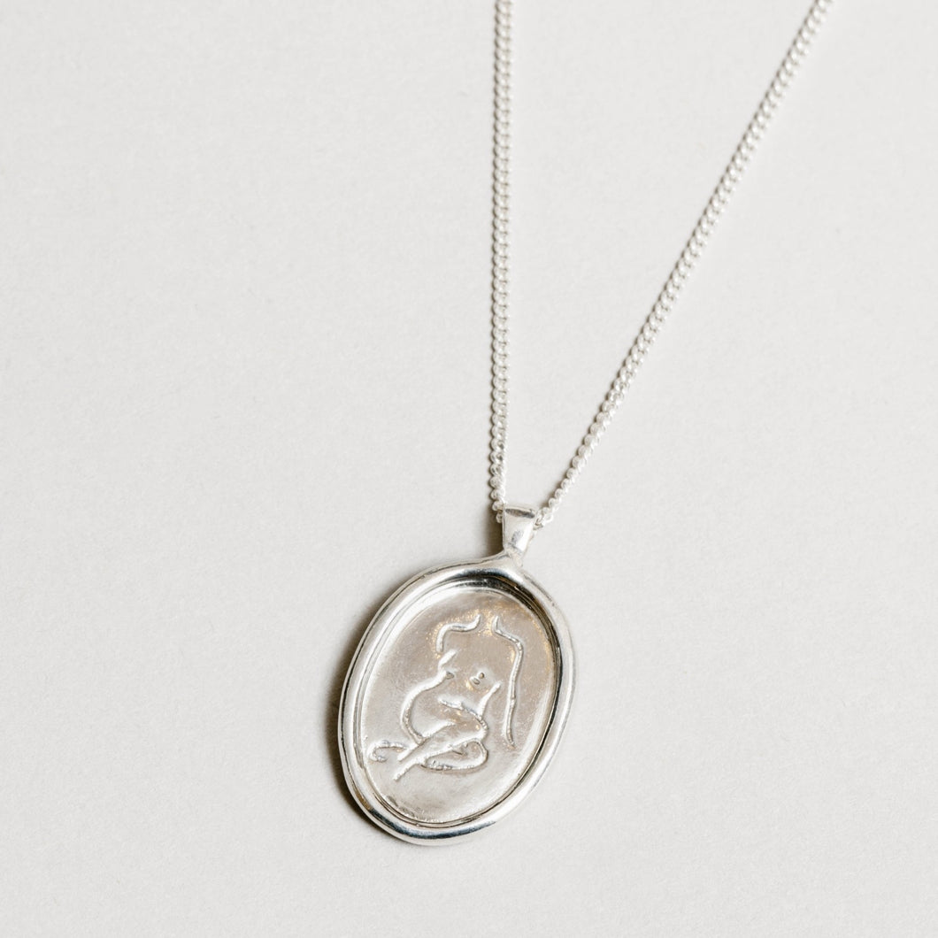Wolf Circus Femme Necklace in Sterling Silver
