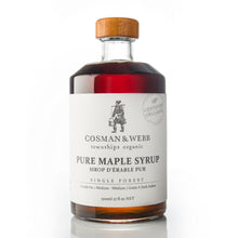 Load image into Gallery viewer, Cosman &amp; Webb Organic Maple Syrup 500ml
