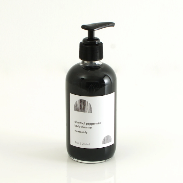 reassembly - charcoal peppermint body cleanser