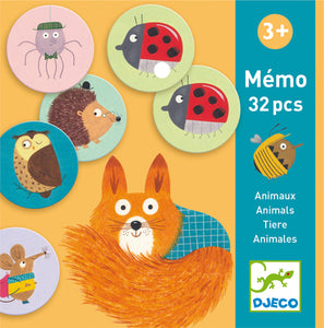 Djeco - Memo Animals