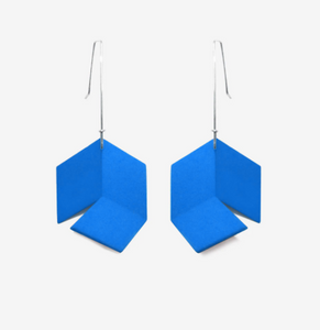Design + Conquer Infinite Earrings in Blue