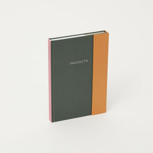 Load image into Gallery viewer, Block Design -  Sticky Tab A5 Notebook
