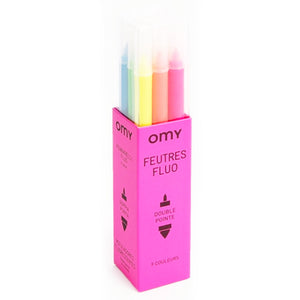 Set of 9 Neon Markers