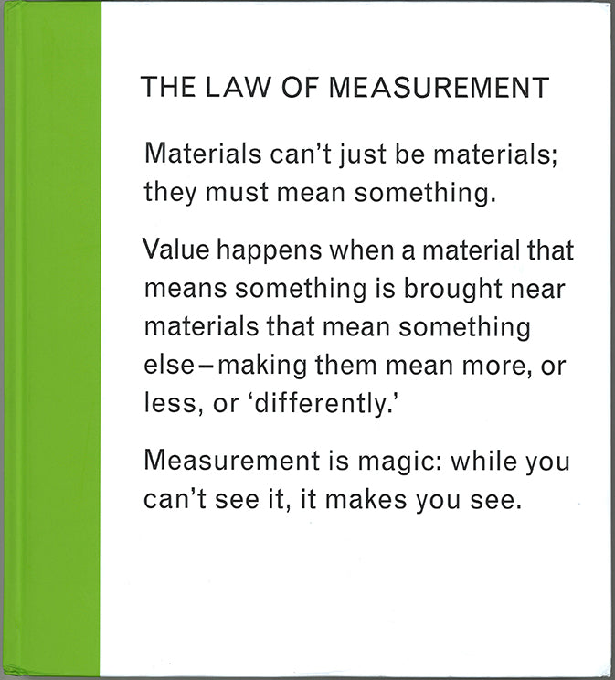 Isabelle Pauwells - The Law of Measurement