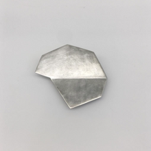 Load image into Gallery viewer, Monica Berdin Brooch - Flat in Silver
