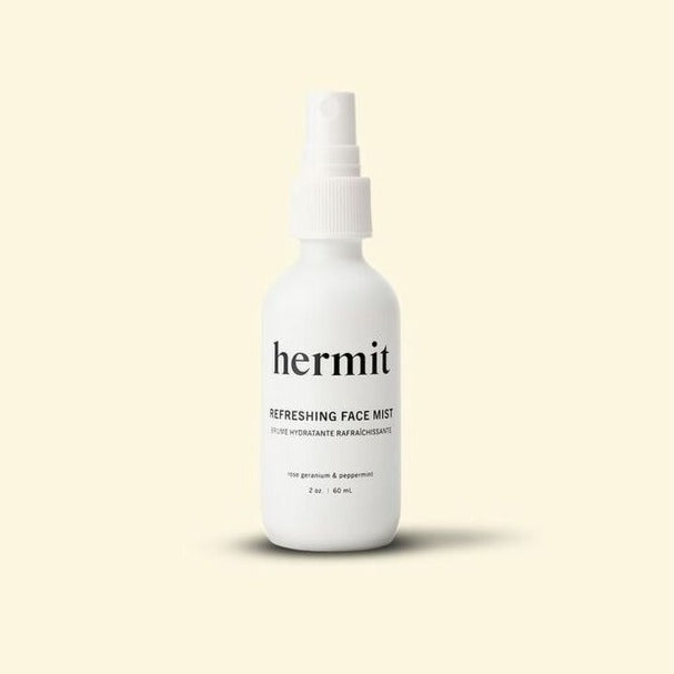 Hermit Relaxing Face Mist -Rose Geranium and Peppermint