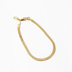Wolf Circus - Herringbone Bracelet Gold