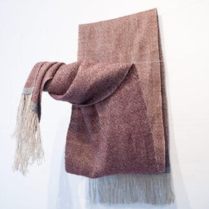 Cloth Tone - Linen Folds Linen and Merino Shawl