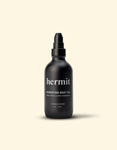 Hermit Hydrating Body Oil - Eucalyptus and Lavender