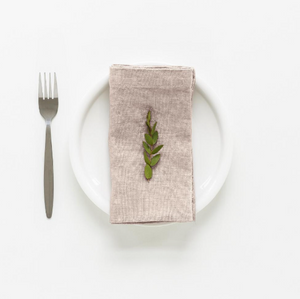 Linen Tales - Napkin Set of 2  Portobello