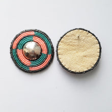 Load image into Gallery viewer, MDW Jewelry Beaded Moon Earrings
